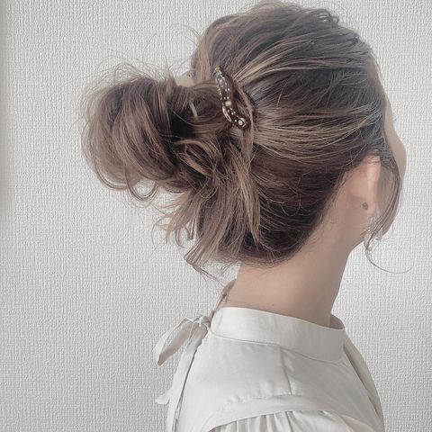 髪が細い人におすすめのヘアアレンジ