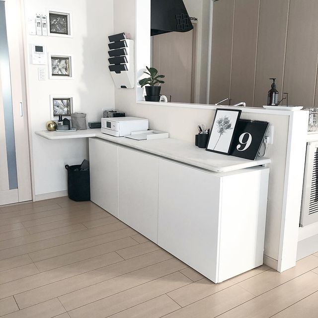 隠す収納ができるIKEAの家具