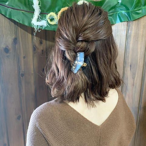 三つ編みでできるハーフアップヘアアレンジ