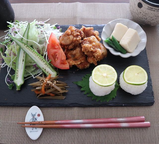 高野豆腐の唐揚げ