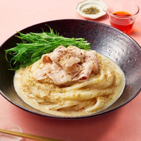 冷しゃぶ豆乳うどん