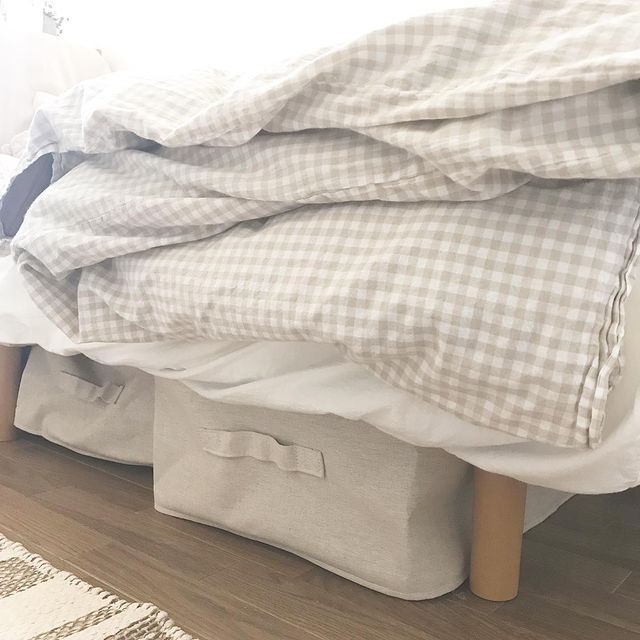 シーズンで整理整頓するベッド下収納