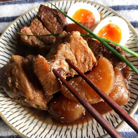 炊飯器で簡単な豚バラ大根