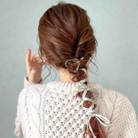 簡単にこなれ感を出す《まとめ髪》15選。ラフでルーズな抜け感を見せるヘアアレンジ