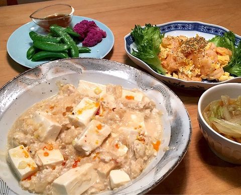 豆乳入り白麻婆豆腐レシピ豆乳入り白麻婆豆腐レシピ