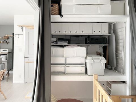 IKEAスクッブを活用した押入れ収納アイデア