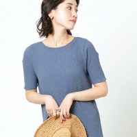 【FREAK’S STORE】リラクシーで心地よい。細見えも叶うリブワンピース