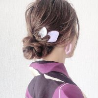 【和服】自分で簡単アレンジできるママの髪型特集。一人でできる和装に似合うセット