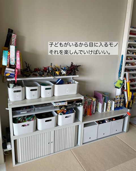 子供部屋の収納アイデア8