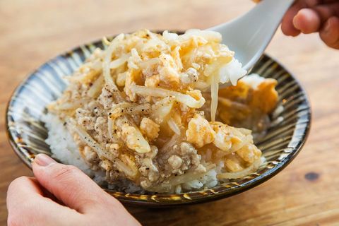 もやしそぼろあんかけ丼