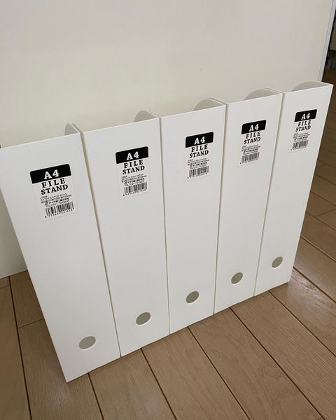 100均グッズの書類整理8