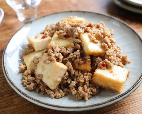 厚揚げの香味みそそぼろ炒めレシピ