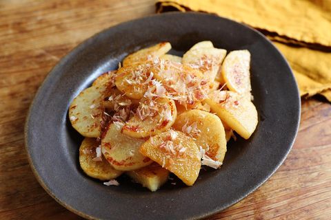 長芋のみりんバター醤油焼き