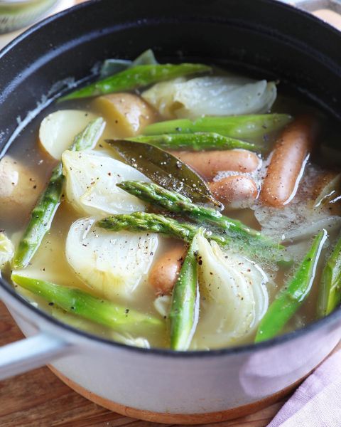 旬の野菜で作る春野菜のポトフレシピ