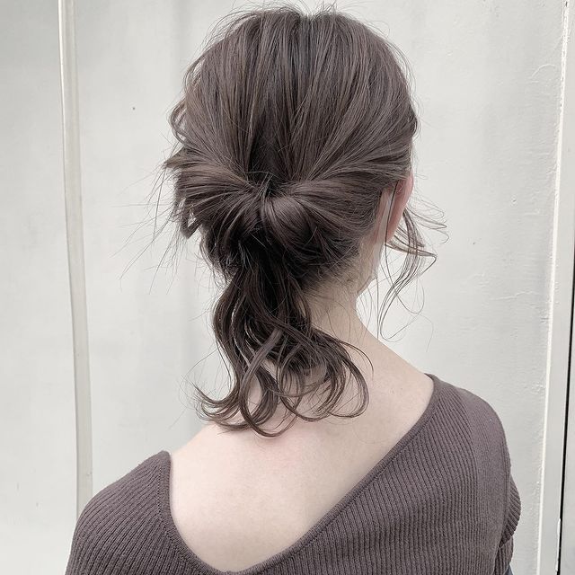 簡単可愛いくるりんぱポニーヘアアレンジ