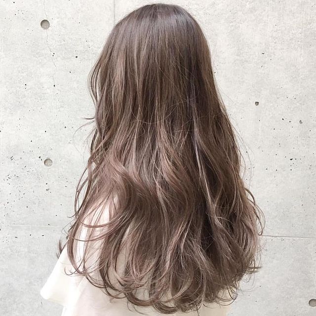 ベージュ系ヘアカラー8