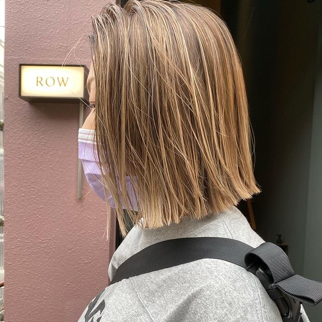 白髪隠しにおすすめのボブヘアスタイル