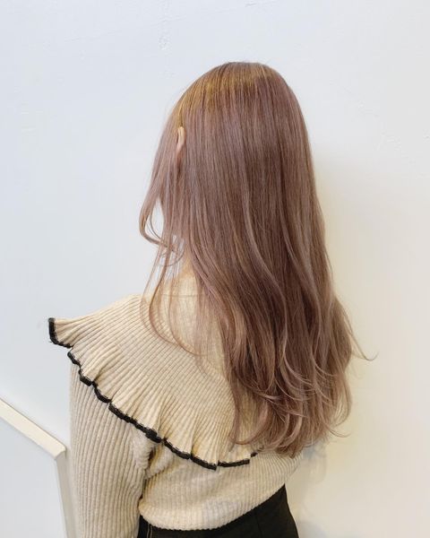 ベージュ系ヘアカラー7