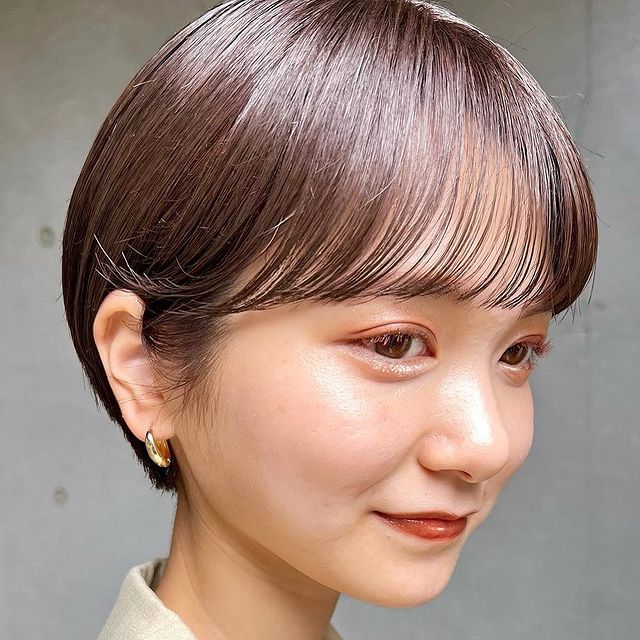 ベージュ系ヘアカラー9