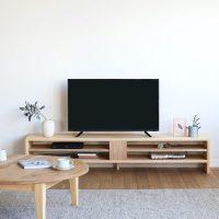 無垢のテレビボードで叶える、北欧風のお部屋づくり。いちおしコーディネートを集めました