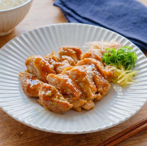 ご飯に合う鶏肉のわさび醤油照り焼き