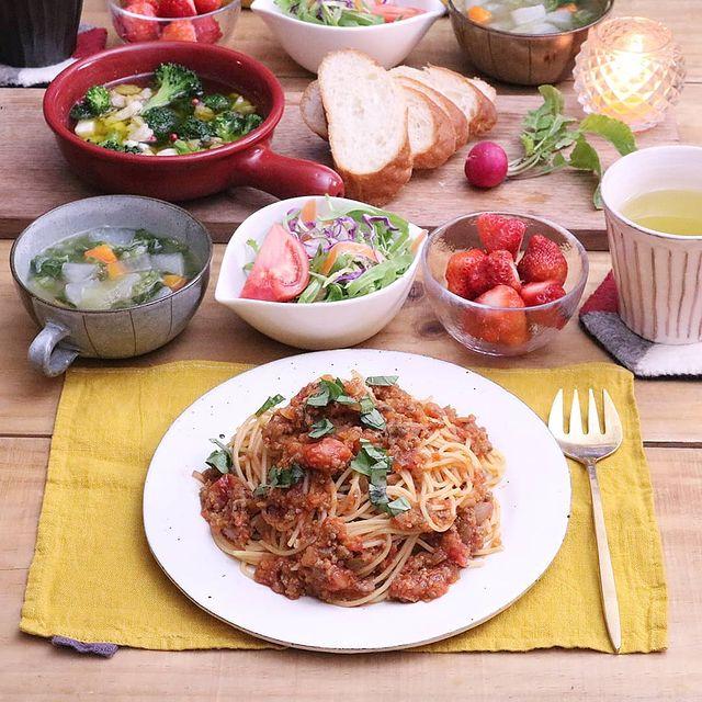 野菜たっぷり絶品なミートソースパスタレシピ